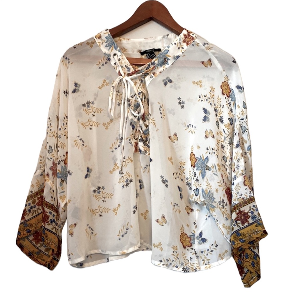 Forever 21 Floral Top